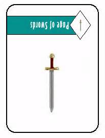 Tarot Card Interpretation & Meaning - Page Of Swords Reversed