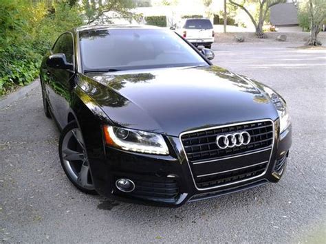 Purchase used 2009 Audi A5 Quattro S-Line Coupe 2-Door 3.2L Black in Fair Oaks, California ...