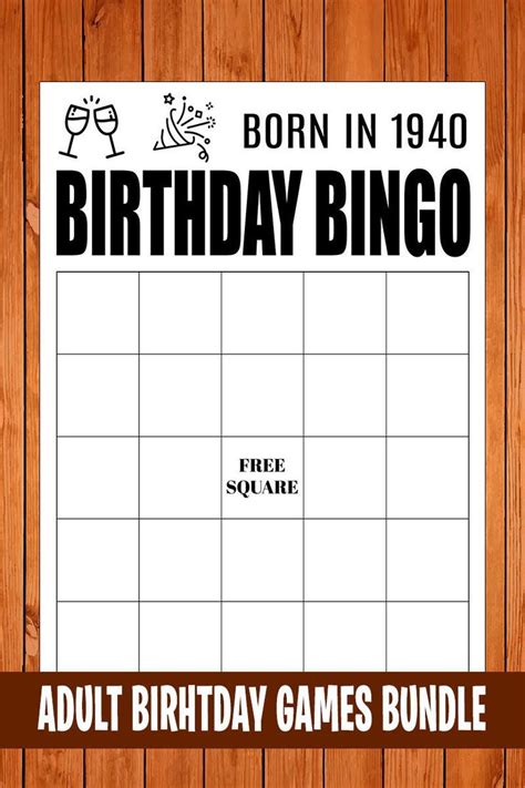 Free Printable Games For 80Th Birthday Party