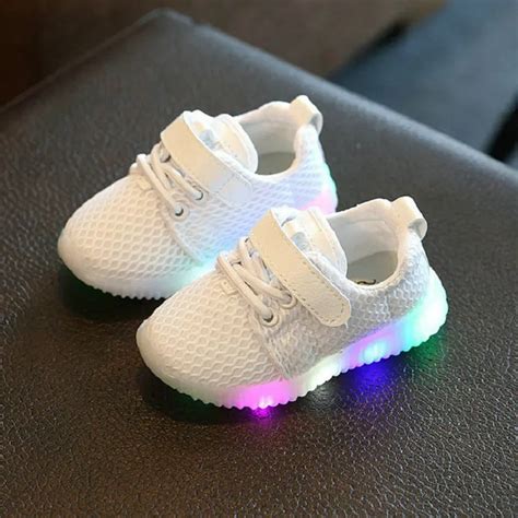 Glowing Sneakers New Fashion Child Spring Casual Shoes Flash LED Light ...