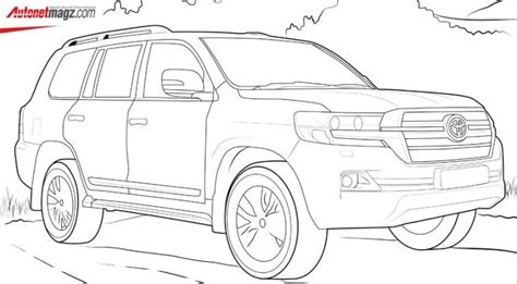 Coloring Page Toyota Land Cruiser | AutonetMagz :: Review Mobil dan ...