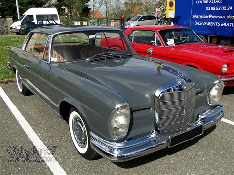 Mercedes Benz 220 SE coupe (W111) 1961-1965 - Oldiesfan67 "Mon blog auto"