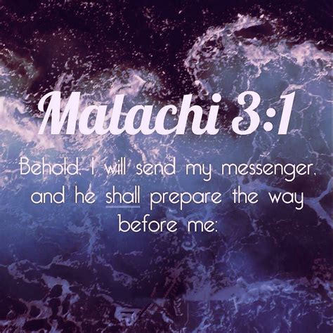 Malachi 3:1 | Malachi 3 1, 3.1, Movie posters