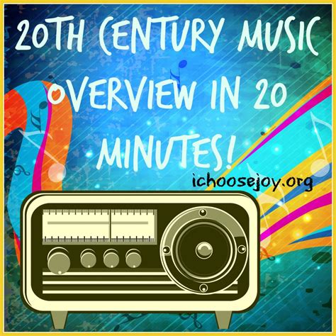 An Overview of 20th Century Music in 20 Minutes