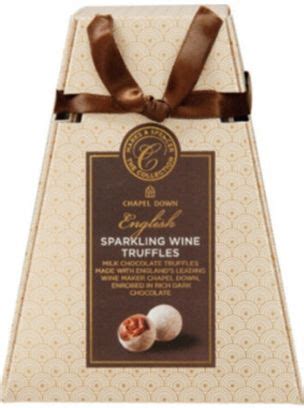 marks and spencer english sparkling wine truffles 100g | Wine truffles ...