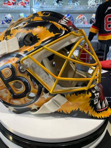 New: Linus Ullmark & Jeremy Swayman Signed Goalie Masks Winter Classic ...