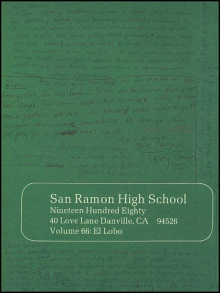 Explore 1980 San Ramon Valley High School Yearbook, Danville CA - Classmates