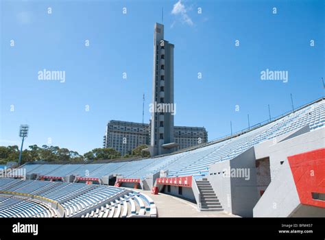 Estadio Centenario Stadium in Montevideo, Uruguay, site of the first World Cup in 1930 Stock ...