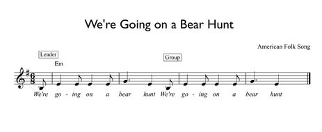 We're Going on a Bear Hunt Lyrics - Funny Songs for Kids