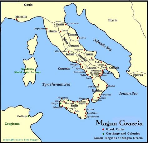 Colonies | Greek Colonies in Italy | By: MapsoftheANcientWOrld-MEGISTIAS | Flickr - Photo Sharing!