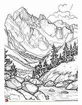 12 Beloved National Parks Coloring Pages  Robin Colors sketch template