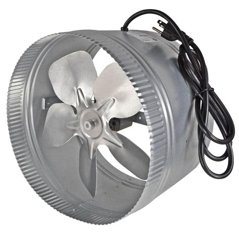 Inductor 12 in. Corded In-Line Duct Fan-DB212C - The Home Depot