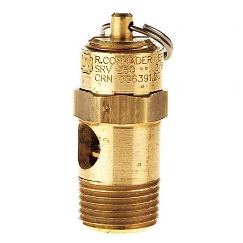 Brass Pressure Relief Valve (150 PSI) - 3/8" – Open Source Steel