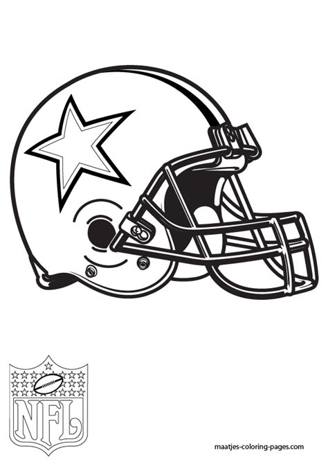 Dallas Cowboys Coloring Pages