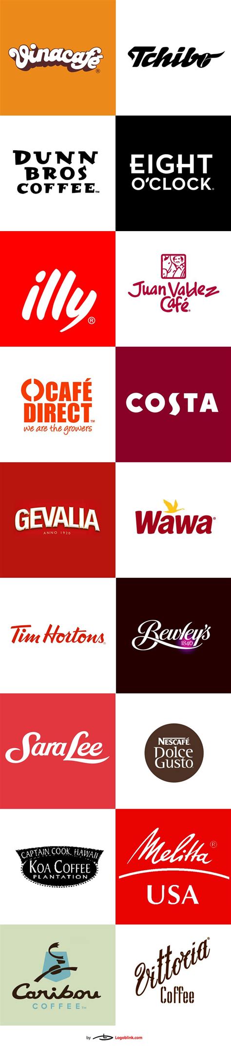 36 Famous coffee logos from around the world - Logoblink.com