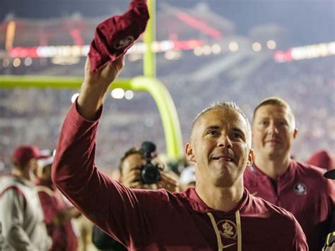 Head football coach Mike Norvell and Florida State have agreed to a one ...