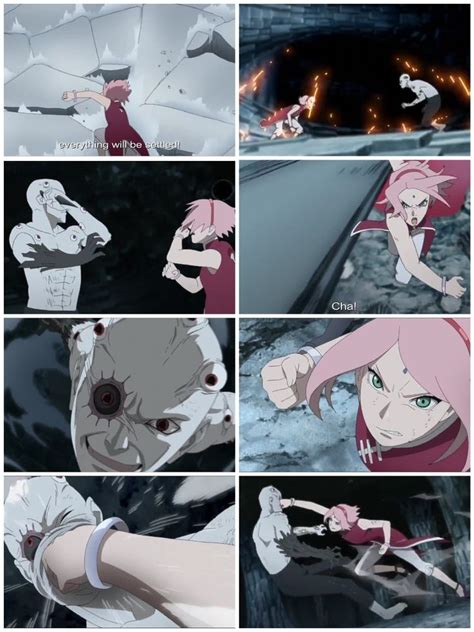 Sakura VS Shin Uchiha Epic Fight Queen of the Fist enters the Show ️ ️ ...