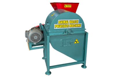 Animal Waste Pulverize Machine | Sisiraengineering.com