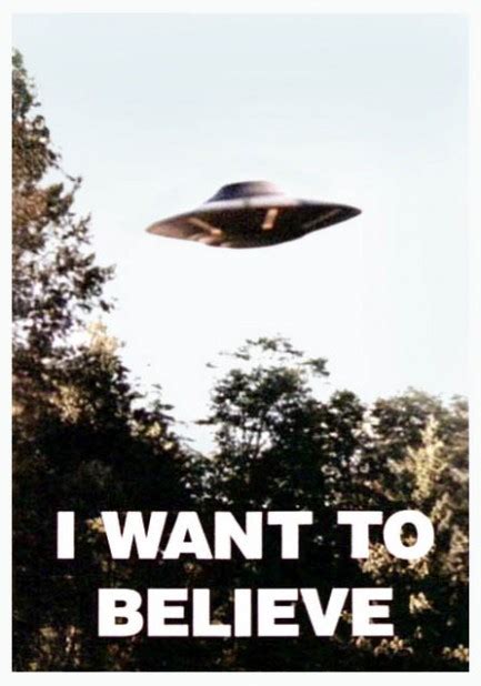 Pulp International - I Want To Believe X Files poster