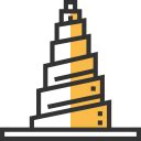 Samarra minaret - Free monuments icons
