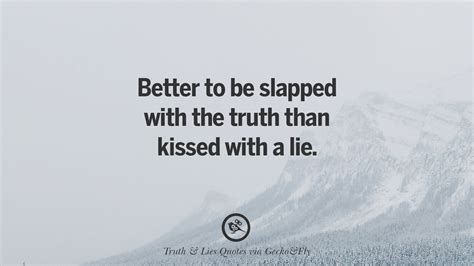 20 Quotes On Truth, Lies, Deception And Being Honest