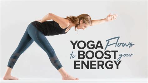 Yoga Flows to Boost Your Energy