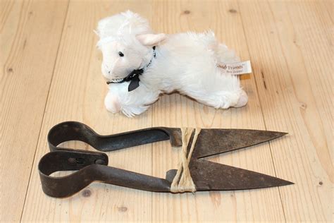 Vintage Sheep Shears Hand Sheep Shears Sheep Scissors Hand Operated Sheep Shears Farmhouse Decor ...