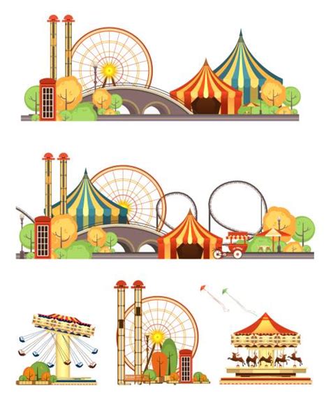 Mondial Fairground Rides Clipart