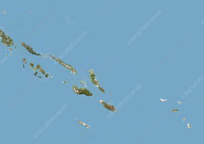 Solomon Islands, satellite image - Stock Image - C013/4087 - Science Photo Library