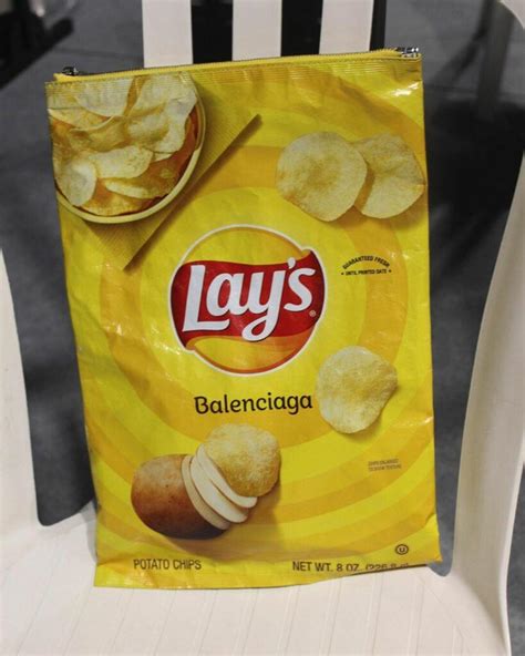 Lay's And Balenciaga Team Up For A Snack-Able Fashion