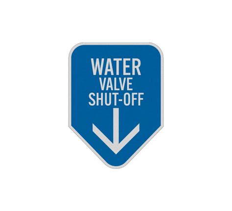 Water Shut Off Valve Sign Mjn Safety Signs Ltd - vrogue.co