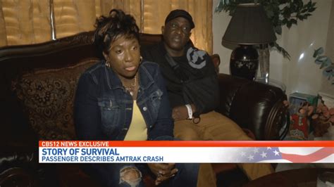 Only on CBS 12: A survivor of an Amtrak crash describes the mayhem