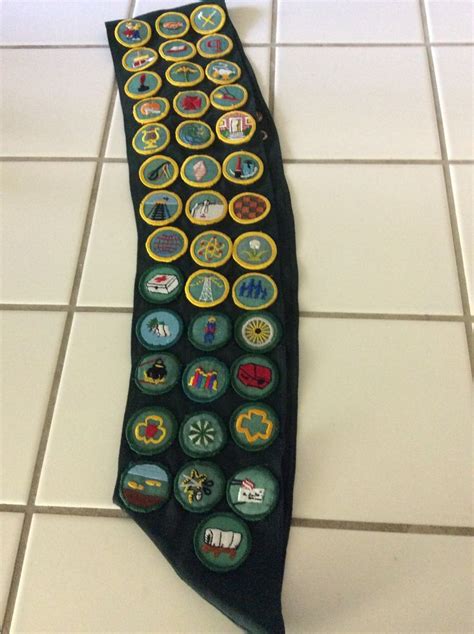 Back of sash | Girl scout junior, Sash, Girl scouts