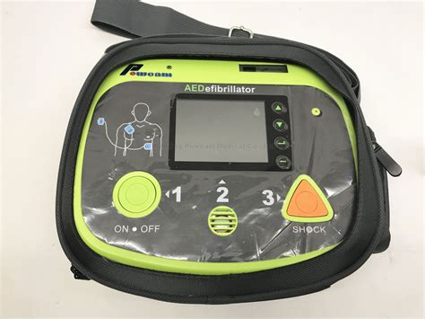 Aed Portable Defibrillator with Screen & ECG,automated External Defibrillator from China ...