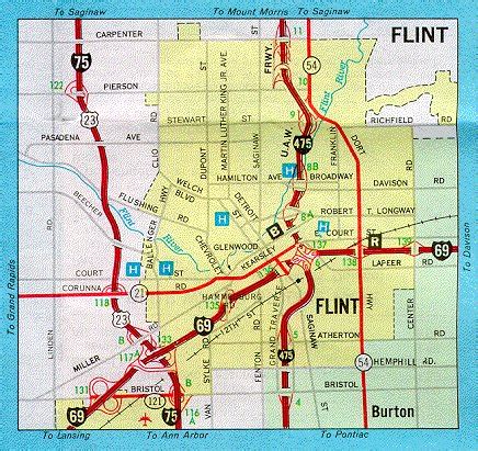 University Of Michigan Flint Campus Map