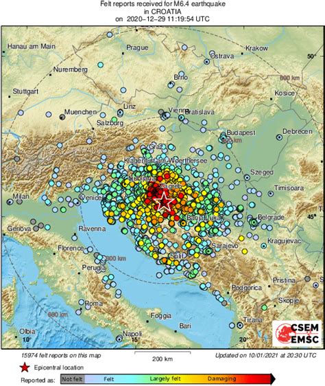 Seismology | Earthquake Watch December: Petrinja Mw 6.4