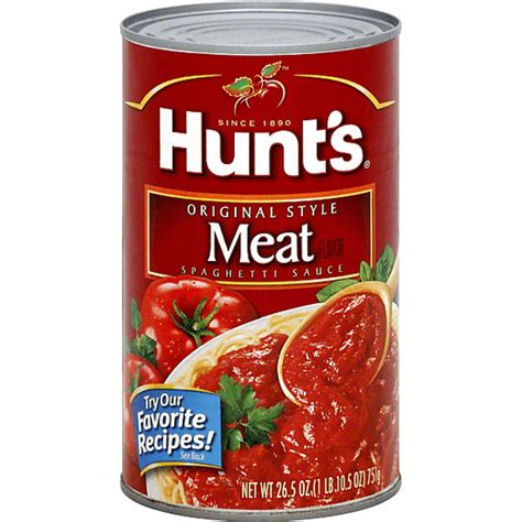 Hunts Spaghetti Sauce, Original Style, Meat Flavor | Pasta & Pasta Sauce | Phelps Market