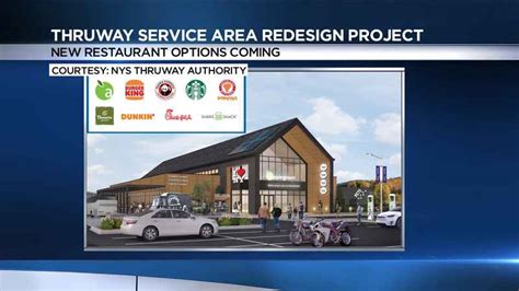 New restaurants coming to Thruway service areas - WHEC.com