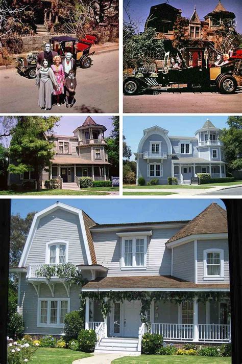 The Munster's House over the years Munsters House, Munsters Tv Show, The Munsters, Great Tv ...