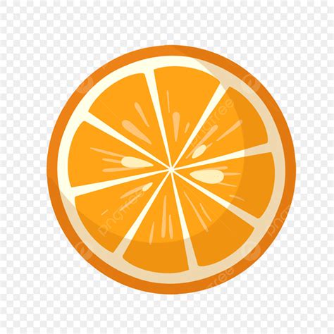 Rodajas De Naranja Estilo Dibujos Animados PNG ,dibujos Naranja, Fruta ...