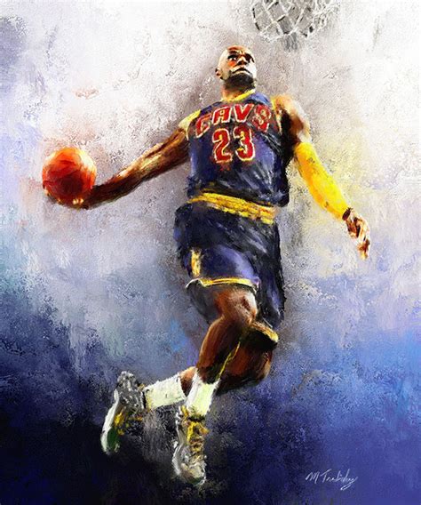 Blog post- Lebron James: Remember, I am still The King | Sports artist Mark Trubisky