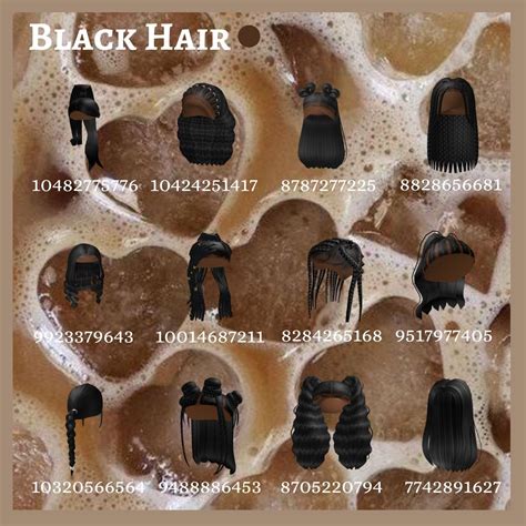 Black Hair Bloxburg Codes | Black hair roblox, Roblox roblox, Roblox codes