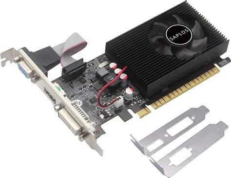 Buy QTHREE NVIDIA GT 730 Graphics Card,4GB,DDR3,128-Bits,Low Profile,DVI-I/HDMI/VGA,PCI Express ...