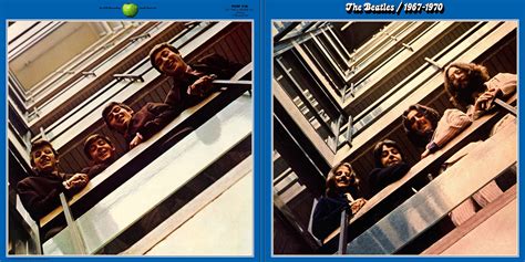 The Beatles' Blue album was released in 1973. Since my class mate Thierry had the Red one, I ...