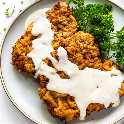 Chicken Fried Steak with Gravy - The Cookie Rookie®