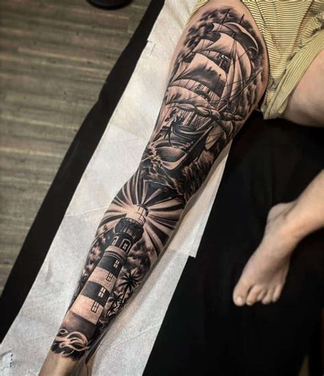 Discover 80+ leg tattoo sleeve latest - in.coedo.com.vn