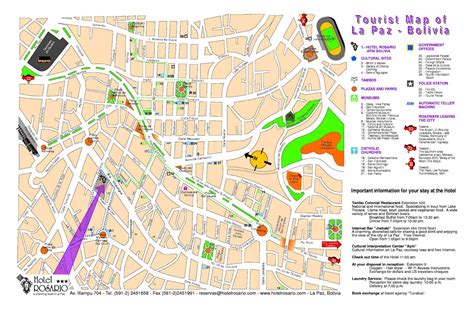 Mapas de La Paz – Bolívia - MapasBlog