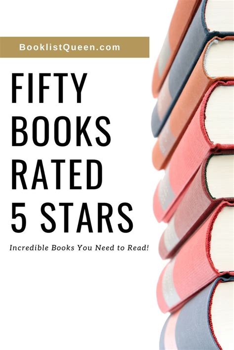 50 Incredible Five Star Books You Need to Read | Books to read, Best ...