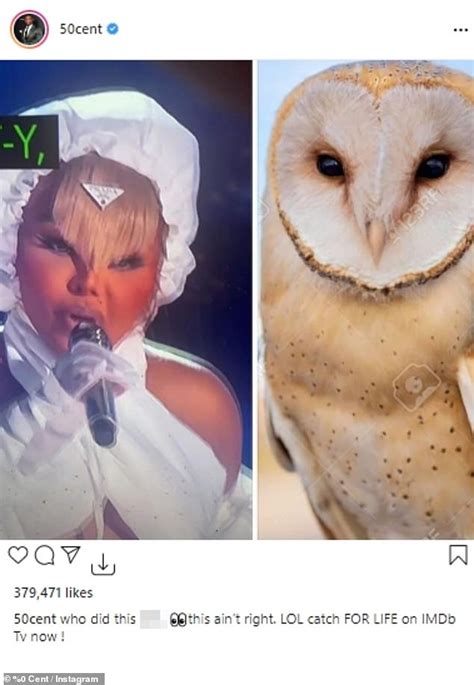 Lil' Kim hits back at 50 Cent after he compared her BET look to an OWL ...