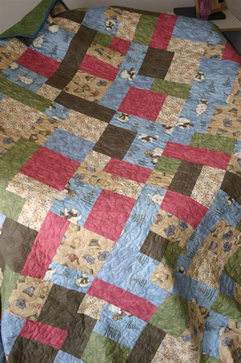 Yellow Brick Road Quilt pattern is an ideal choice when daughter says she needs a quilt for ...